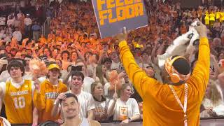 Tennessee Fans Sing Dixieland Delight After Defeating No 1 Alabama in Knoxville [upl. by Aienahs]