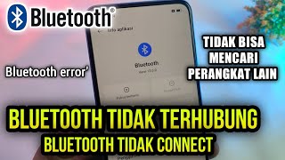 Cara mengatasi Bluetooth tidak bisa terhubung dengan perangkat lain [upl. by Meara]