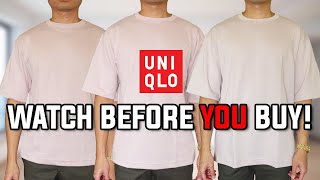 What Size Should YOU Get  Uniqlo Oversized AIRism TShirt Guide [upl. by Adrial483]