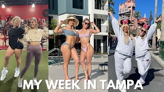 My Week in Tampa Visiting Miranda Cohen  Leg Workout Pool Day amp Disney World [upl. by Dame]