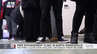 Expungement clinic in North Minneapolis helping clear nonviolent offenses from record [upl. by Oynotna356]