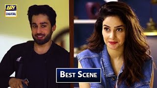 BEST SCENE  Cheekh Episode 1  SabaQamar [upl. by Naujahs]