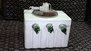 How to Make a Powerful Air Cooler using Foam Box at Home [upl. by Eyr]