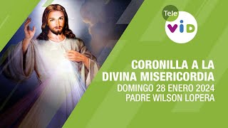 Coronilla a la Divina Misericordia 🌟 Domingo 28 Enero 2024 TeleVID Coronilla DivinaMisericordia [upl. by Nyvar222]