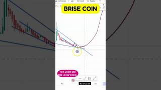 BRISE COIN TECHNICAL EVALUATION MAJOR CHART PATTERNS DECODED  BRISE COIN ENTRY amp EXIT UPDATES [upl. by Llibyc]