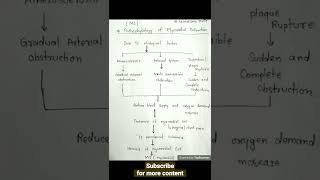 Pathophysiology of MI Myocardial infraction myocardialinfarction [upl. by Yadahs]