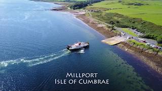 Millport Cumbrae by drone [upl. by Wynny]