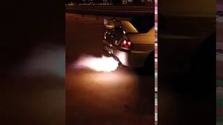 AK 47 BACKFIRES MITSUBISHI EVO   860 HP  NOS TWIN TURBO Evo lover must watch [upl. by Fern662]