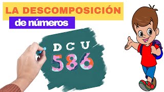 💡DESCOMPOSICIÓN DE LOS NÚMEROS  🔢Descomponer en unidades decenas y centenas [upl. by Olenka]