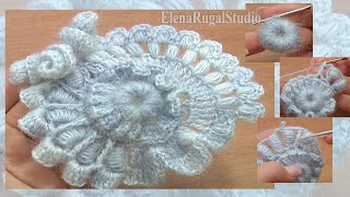 Crochet Freeform Scrumble Tutorial 2 Part 1 of 2 [upl. by Audette]