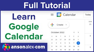 How to Use Google Calendar  Tutorial [upl. by Fidelis]