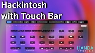 Hackintosh with Touch Bar without USB connection [upl. by Ileray]