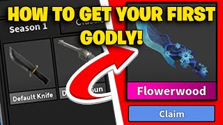 How To Get Your First Godly Nothing To Godly MM2 Trading Challenge [upl. by Toomin]