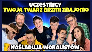 Uczestnicy Twoja Twarz Brzmi Znajomo naśladują i odgadują wykonawców 😳🎤✨  Dzikie Ucho [upl. by Parsaye]