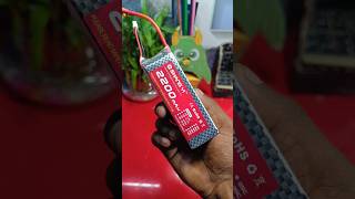 3S lipo battery 2200 mha lipobattery lipobatterychargeryoutubeshorts shorts [upl. by Kafka]