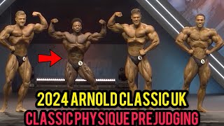 2024 Arnold Classic UK CP Prejudging Wesley Vissers vs Breon Ansley [upl. by Vivianne621]