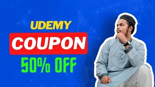 Udemy Coupon Code 50 OFF Courses  Udemy voucher and working promo [upl. by Kanya]