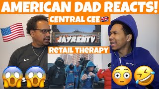 Central Cee  Retail Therapy Music Video AMERICAN DAD REACTS 🇺🇸 [upl. by Perlis330]