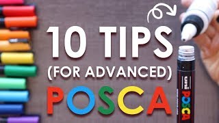 10 MORE Posca Pen Tips [upl. by Nivra938]