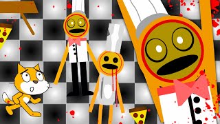 CURSED PIZZYS PARLOR REBORN Scratch Compilation 15  10 Games  No Commentary [upl. by Gnivri]