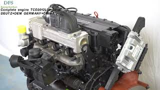 DEUTZ ENGINE COMPLETE TCD2012L04 2V 100KW 2300RPM SERNO 11115231 [upl. by Kered]