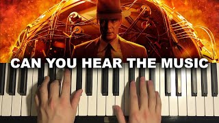 How To Play  Can You Hear The Music Piano Tutorial Lesson  from OPPENHEIMER [upl. by Demetra]