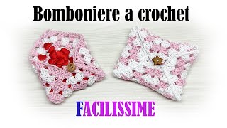 Tutorial bomboniera a crochet facilissima [upl. by Atoel311]