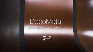 DecoMetal® Metal Laminate by Formica Group [upl. by Eibmab]