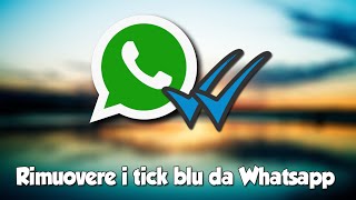 Come togliere le spunte blu da Whatsapp  iPhone  Appleaker [upl. by Hanford]