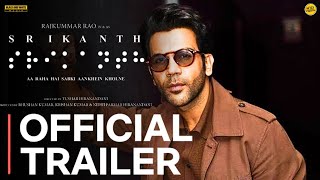 SRIKANTH TRAILER  Rajkumar Rao  Aalaya F  Shared Kelkar  Srikanth Movie Trailer  srikanth [upl. by Patton]