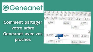 Comment partager votre arbre Geneanet avec vos proches [upl. by Aniez]