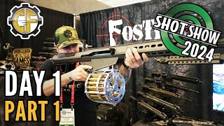 SHOT Show 2024 Day 1 Part 1 [upl. by Einalam]