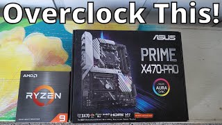 Ryzen 9 5900x SIMPLE ALL CORE overclocking  ASUS motherboard [upl. by Pastelki]