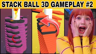 Stack Ball 3D Game Live 🏀🎮 World Record By Jobless Ladka shorts stackball3d viralvideo [upl. by Munson974]