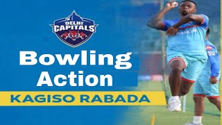 Kagiso Rabada Bowling Action  CRICKET 22 [upl. by Argyle]