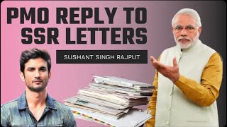 PMO REPLIES TO SSR LETTERS II BIG NEWS ON SUSHANT SINGH RAJPUT [upl. by Janeczka]