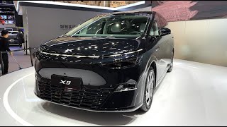 2024 XPeng X9 MPV EV Walkaround—2023 Guangzhou Motor Show [upl. by Goldston490]