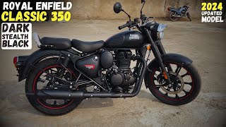 2023 Royal Enfield Classic 350 Dark edition Detailed Walkaround Review [upl. by Everett250]