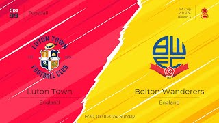 FC 24 Luton Town VS Bolton Wanderers  Emirates FA CUP 2024  PS5  4K [upl. by Olivier]