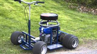 DIY Build Your Own  Bar Stool Racer plans 4 sell man riding wheelie [upl. by Andras]