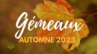 ♊️ GÉMEAUX  🍂 OCTOBRE NOVEMBRE DECEMBRE 2023 « La bonne direction  » Tarot Horoscope Guidance [upl. by Sarad]