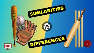 BASEBALL vs CRICKET comparison  Similarities and Differences [upl. by Maryann]