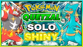 PODREMOS PASAR POKÉMON QUETZAL SOLO CON POKÉMON SHINIES MODO HARD POKE  RETO [upl. by Eelyk]