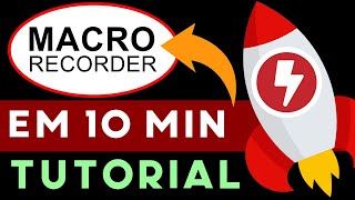 ⏰ TUTORIAL DE 10 MINUTOS DOMINE O MACRO RECORDER E O AUTO CLICK PARA PC RÁPIDO 🚀🖱️ [upl. by Spancake90]