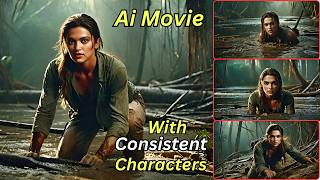 Create ai movie With Consistent Characters  how to create ai video kaise banaye [upl. by Gabrielli]