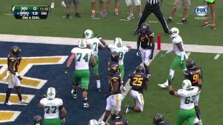 Marshall Highlights vs WVU Football 2012 [upl. by Shirline]