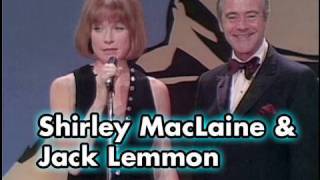 Shirley MacLaine and Jack Lemmon Salute James Cagney at the AFI LIfe Achievement Award [upl. by Linetta]