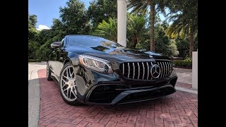 2018 MercedesAMG S63 Cabriolet Review A Supercar In A 200000 Luxury Suit [upl. by Dazraf834]