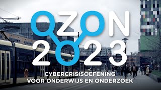 OZON 2023 cybercrisisoefening voor onderwijs en onderzoek [upl. by Ennayoj559]