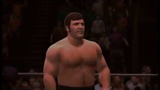 WWWF World Title Match Stan Stasiak vs Bruno Sammartino 12101973 WWE 2K14 Gameplay [upl. by Nylasoj]